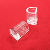 HPR 67 Tűsarkú cipőre sarokvédő. Mérete: 7 x 7 mm - CLEAR (Színtelen)